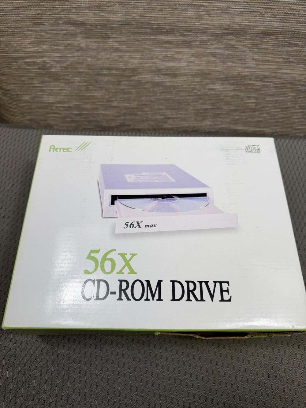 Artec Super 56x CD-ROM SERIES CSM-56 Vintage Gaming NEW Open Box